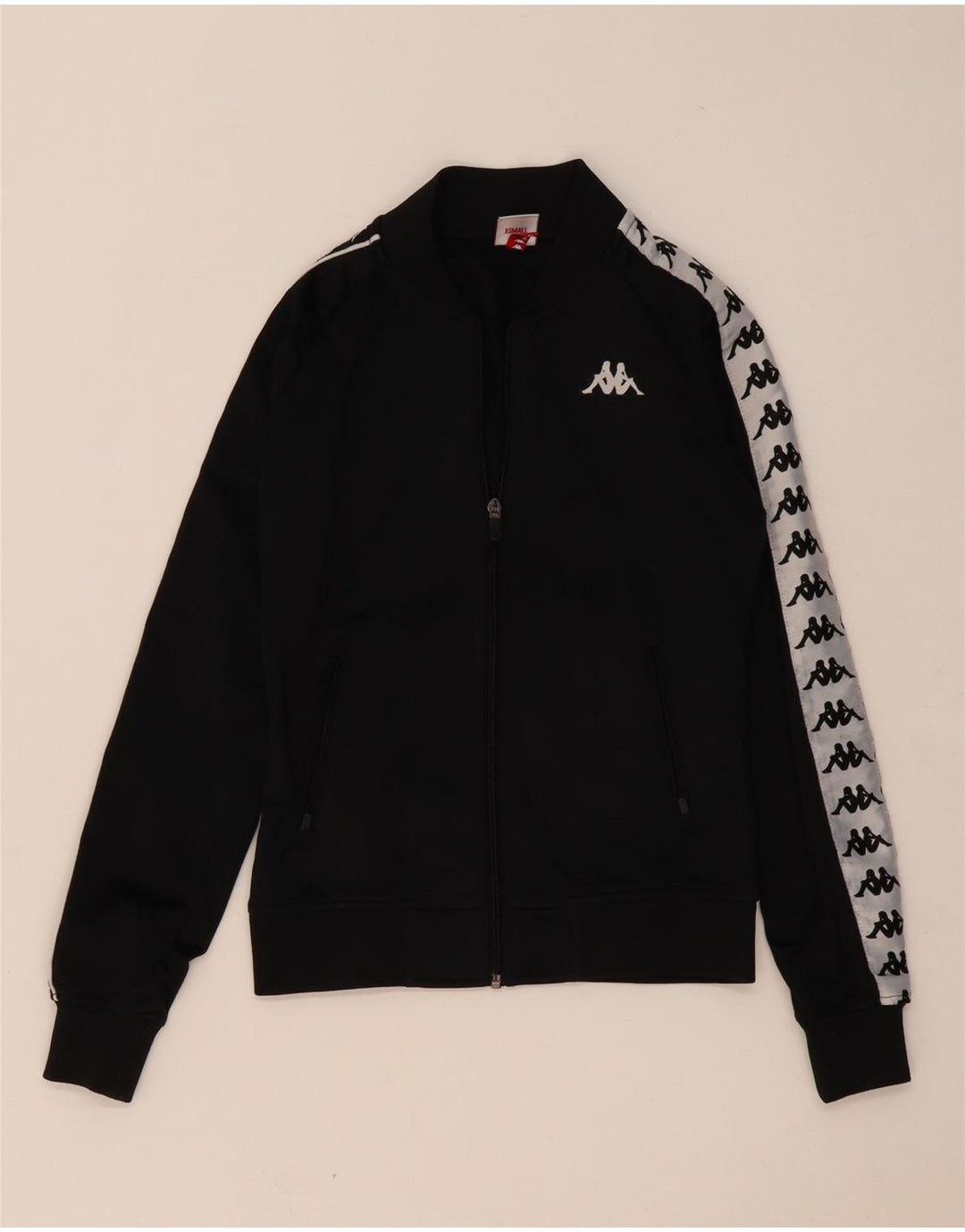 Kappa ženska gornja jakna trenirke UK 6 XS Black Colourblock