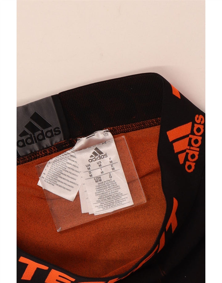 Adidas muške kratke sportske hlače s grafičkim motivima srednje crne poliesterske točke