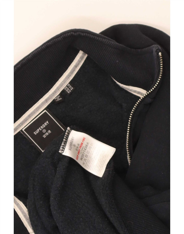 Superdry ženska prekomjerna majica s kratkim rukavima UK 16 velika tamnoplava