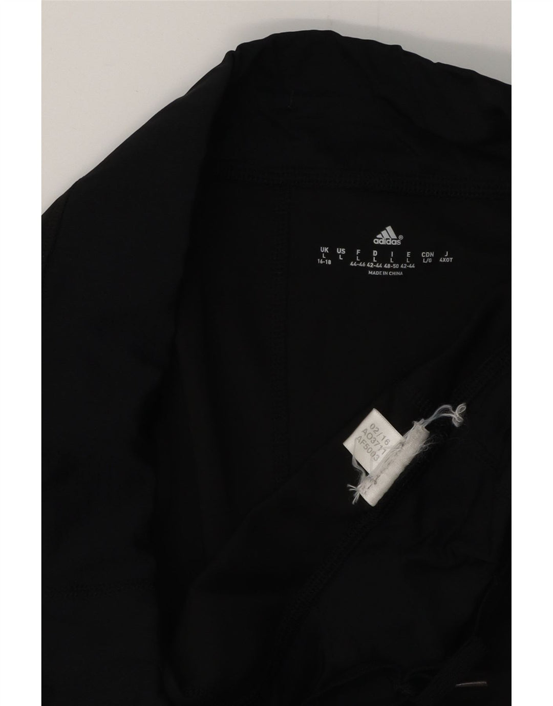 ADIDAS ženske kapri tajice UK 16/18 velike crne