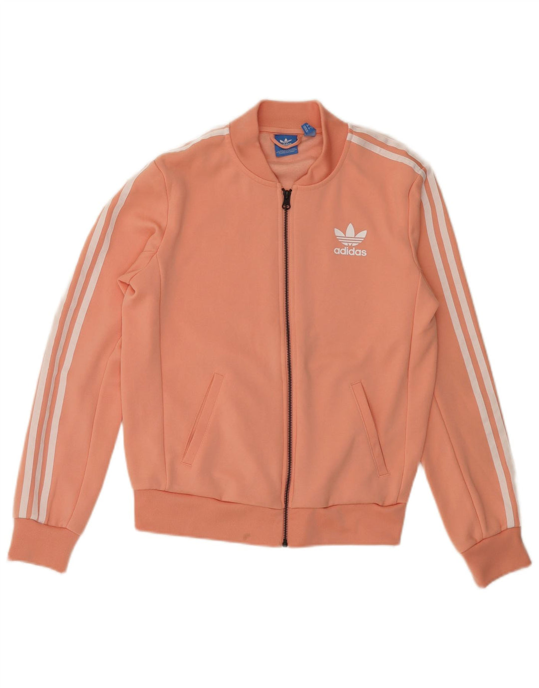 Adidas ženska gornja jakna trenirke UK 8, mali ružičasti poliester