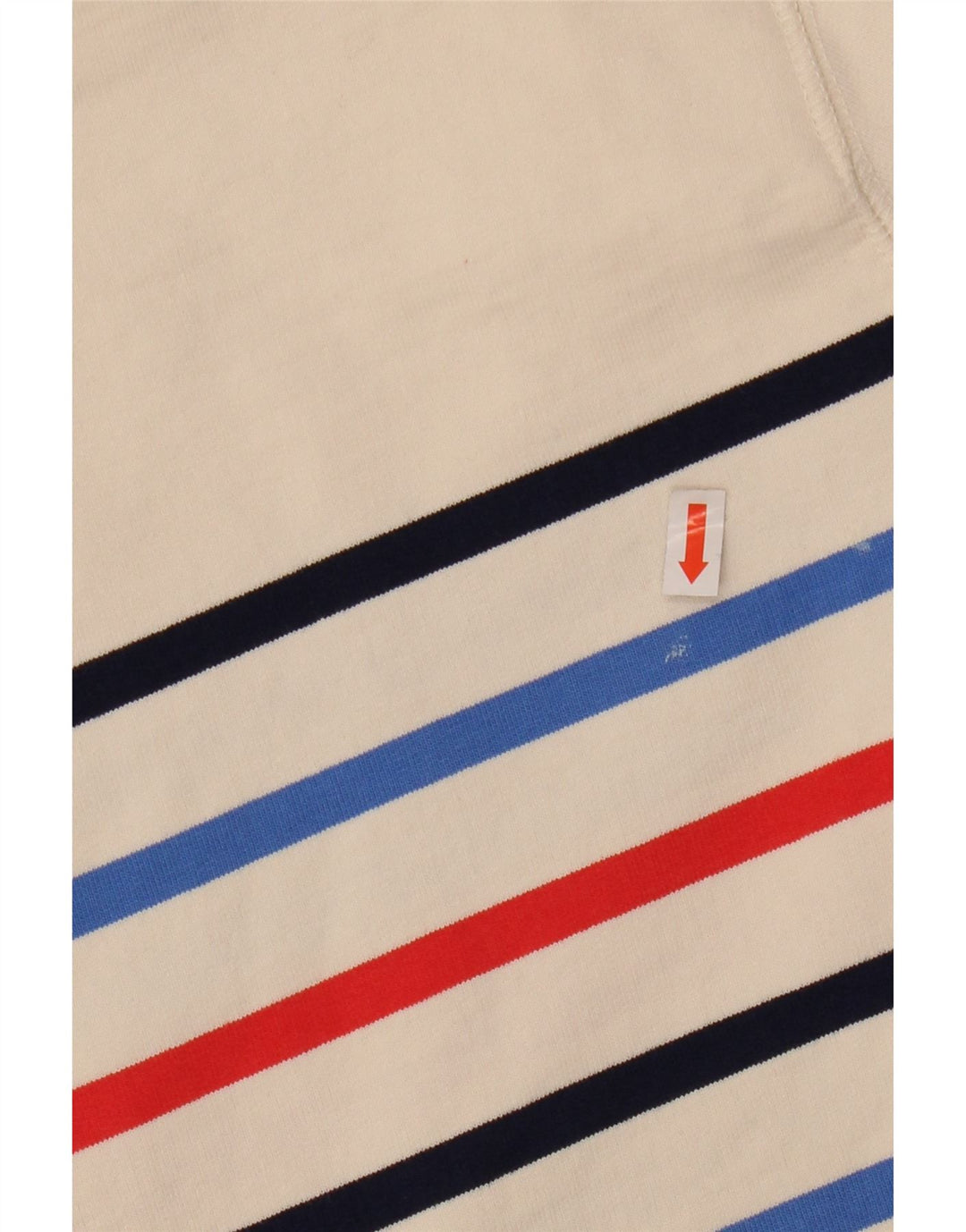 Joules Ženska velika majica s kratkim rukavima, UK 8, mali pamuk na bijele pruge