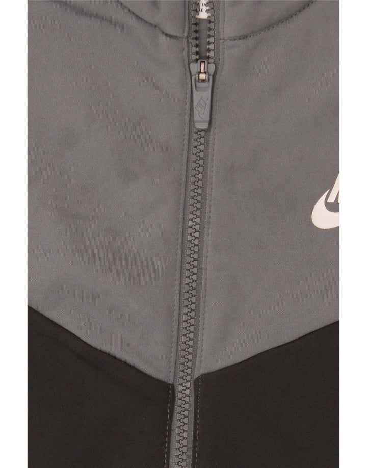 Nike Boys Graphic Trenirka Gornja jakna 8-9 godina Mala siva boja