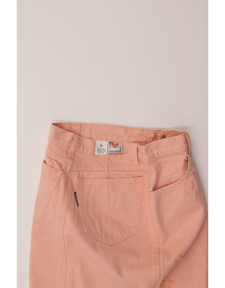 STEFANEL Womens Denim Shorts IT 44 Medium W28  Pink Cotton Vintage Stefanel and Second-Hand Stefanel from Messina Hembry 