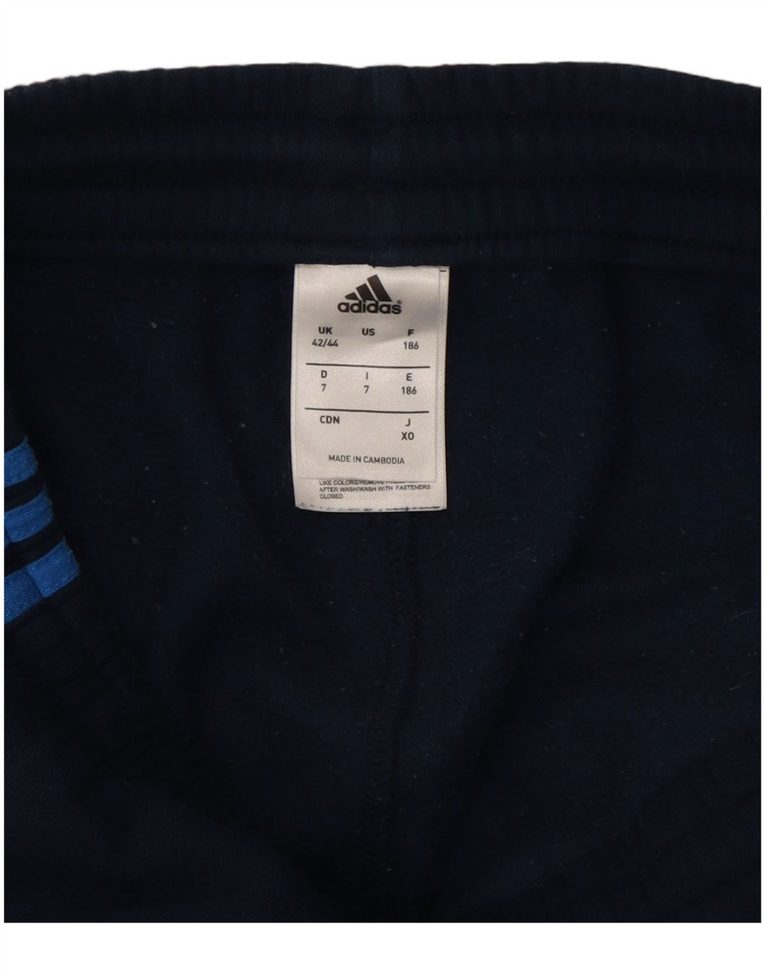 ADIDAS Muška trenirka Hlače Joggers UK 42/44 Large Navy Blue Cotton