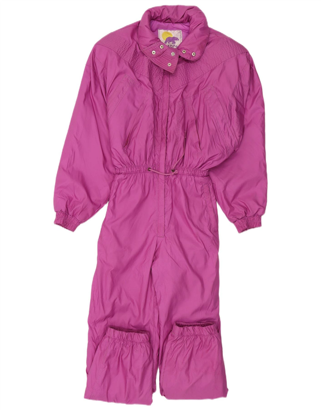 ALASCA Ženski široki skijaški kombinezon UK 10 Small W26 L30 Ljubičasti poliamid