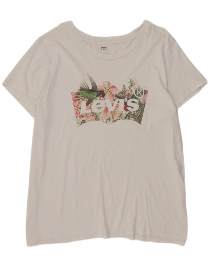 Levi's muška majica kratkih rukava s grafičkim motivima 2XL bijela