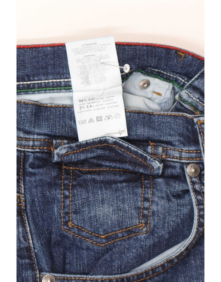 Carrera Mens 710 Regular Straight Jeans W36 L34 Plavi pamuk