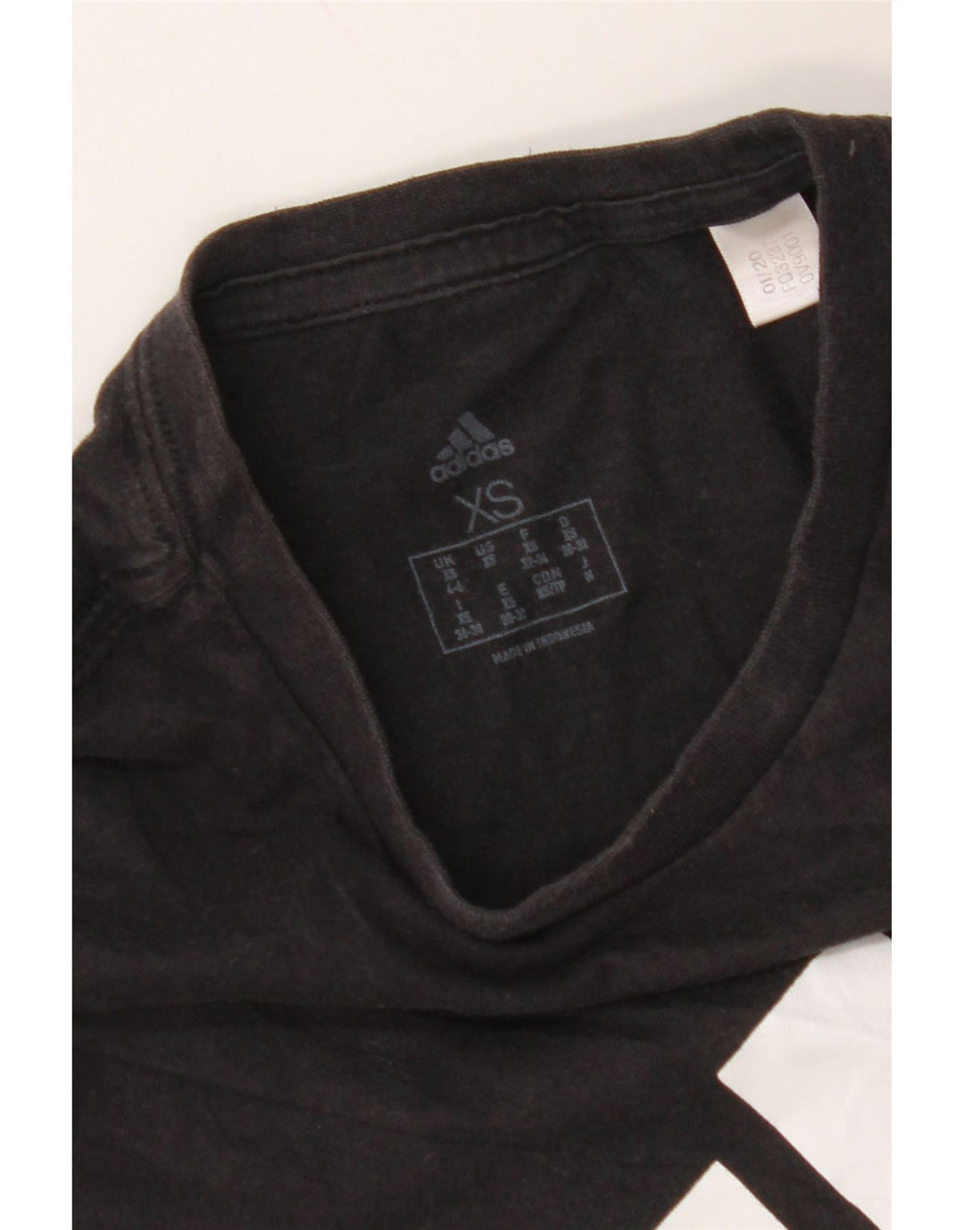 ADIDAS Ženska grafička majica kratkih rukava UK 4/6 XS crna