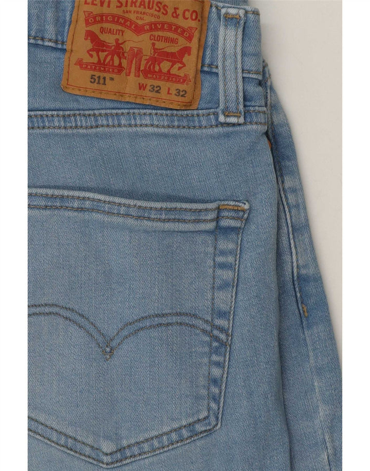 Levi's muške 511 uske traperice W32 L32 plavi pamuk