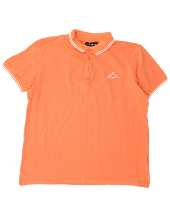 Kappa muška polo majica velika narančasta pamuk