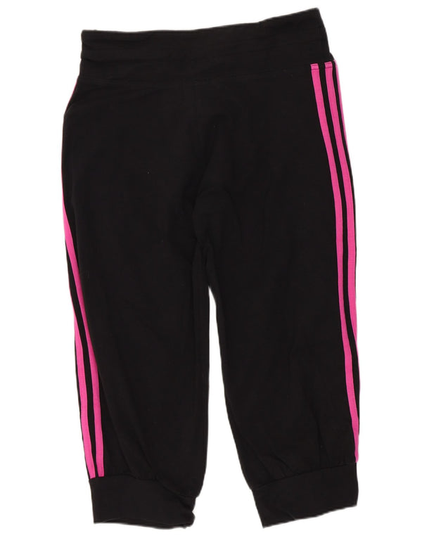 Adidas ženske sportske kratke hlače Bermuda UK 8 male crne pamučne sportske hlače
