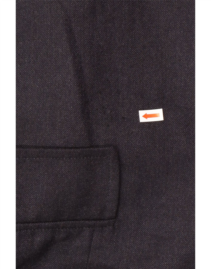 LUIGI BIANCHI Muška dugačka jakna sa jaknom IT 48 srednje tamnoplava klasična