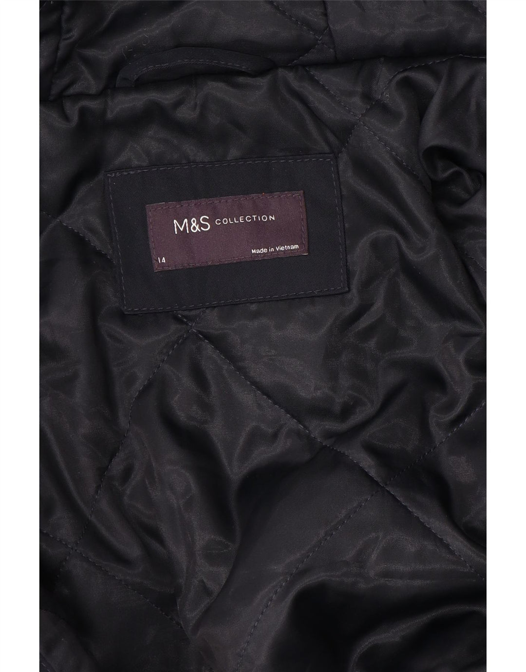 Marks & Spencer ženska vjetrovka s kapuljačom UK 14 srednje tamnoplava