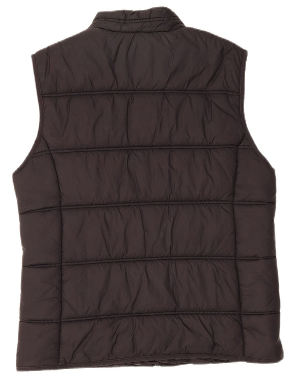 Crew Clothing Ženska podstavljena jakna UK 14 Veliki crni najlon