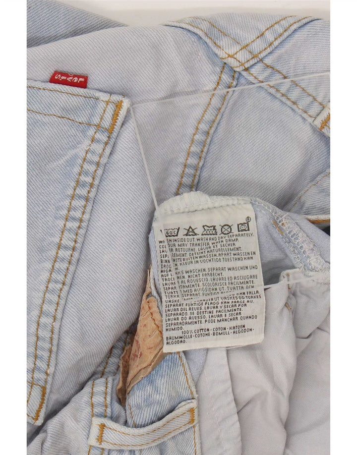 Levi's muške ravne traperice W34 L31 plavi pamuk