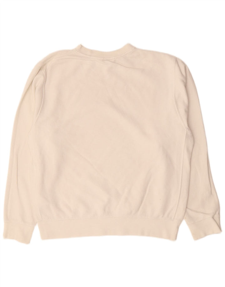 NIKE Muška majica s kratkim rukavima, srednje bijele boje, pamuk