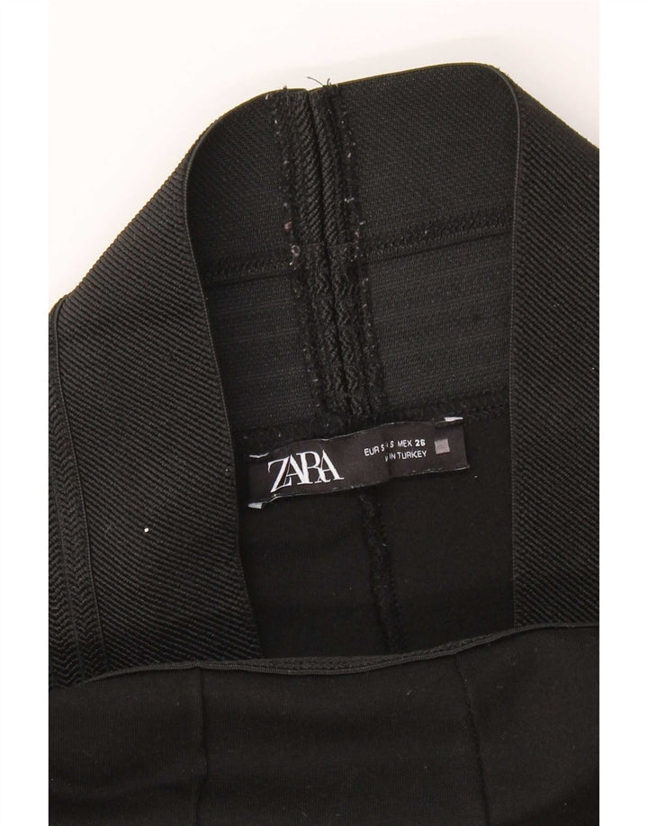 Zara ženske tajice male crne viskoze
