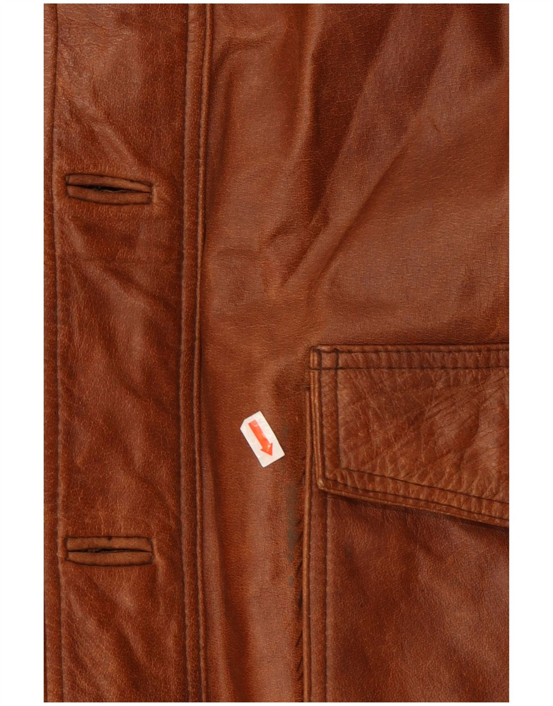 UNION RIVER muška kožna jakna UK 42 XL smeđa koža