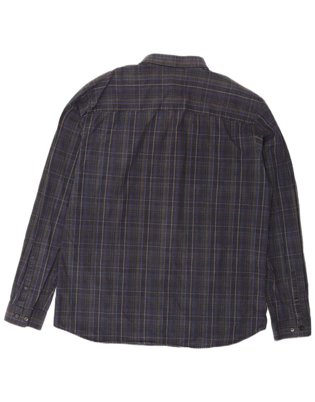 Jack & Jones muška košulja XL tamnoplava karirana pamuk