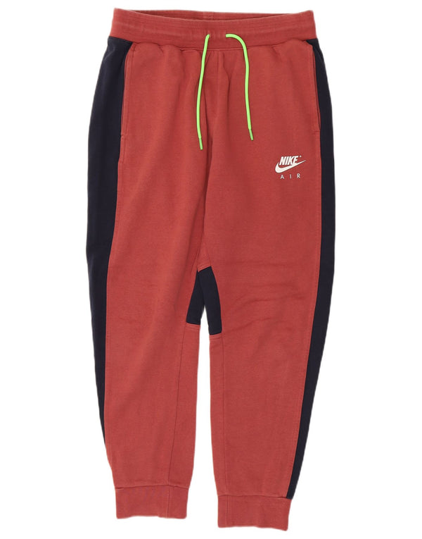 Nike Ženska trenirka Hlače Joggers UK 14 Pamuk srednje crvene boje