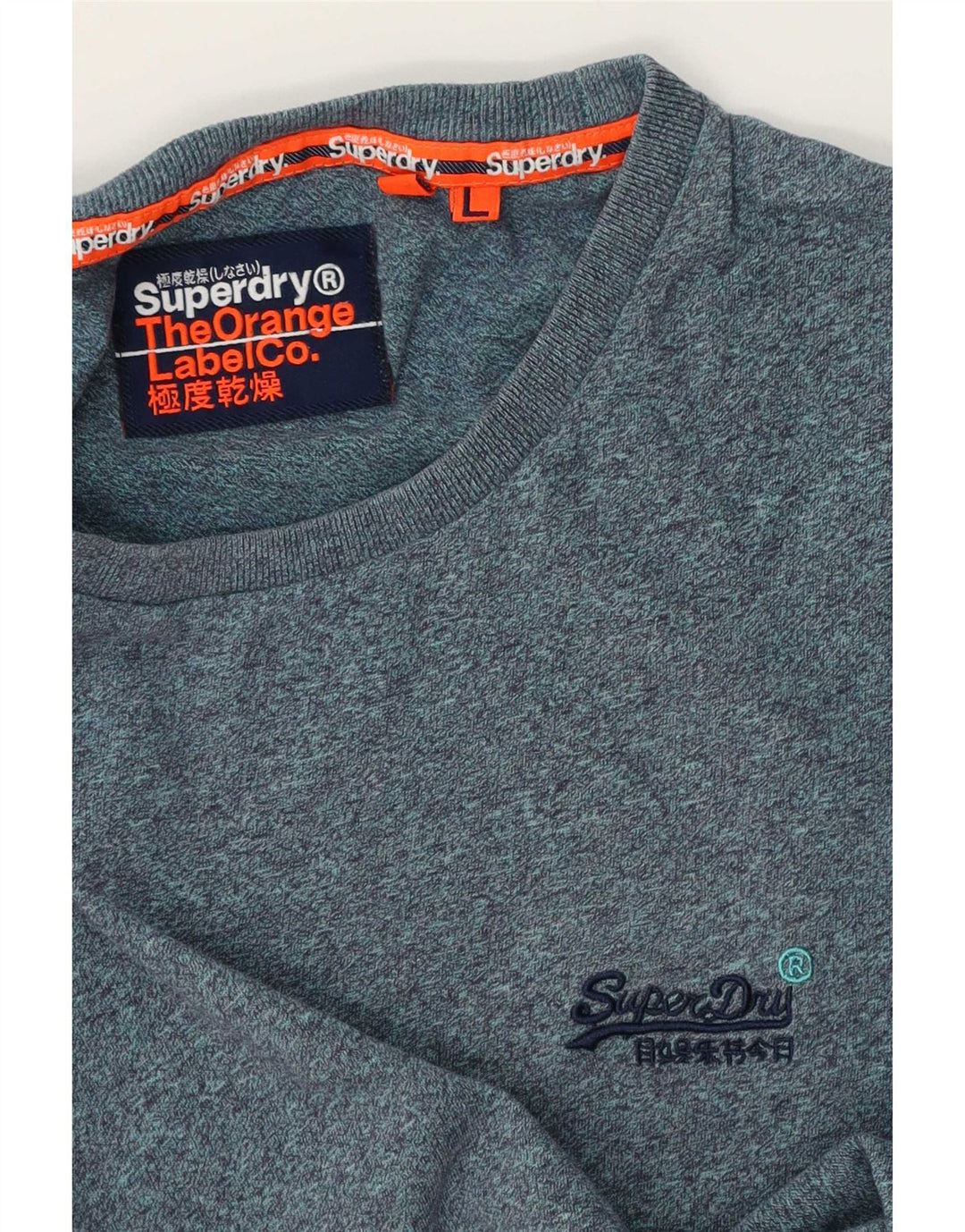 Superdry muška majica s velikim plavim flekama