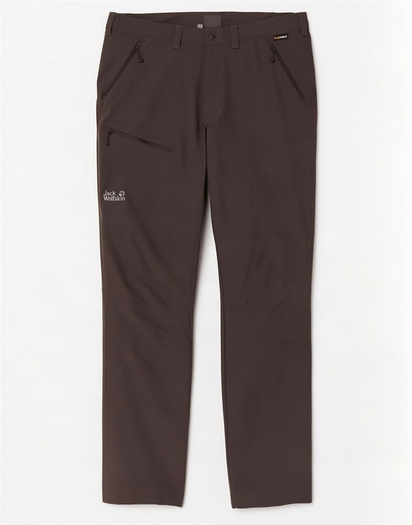Jack Wolfskin muške uske kargo hlače Large W35 L35 sivi poliamid