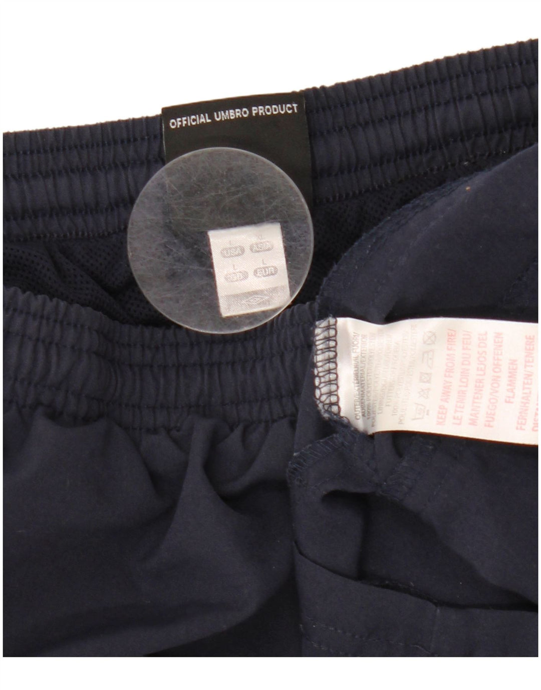 UMBRO muške sportske kratke hlače velike tamnoplave poliesterske boje