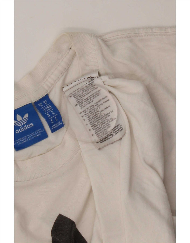 Adidas muška majica kratkih rukava s grafičkim motivima, srednji bijeli pamuk