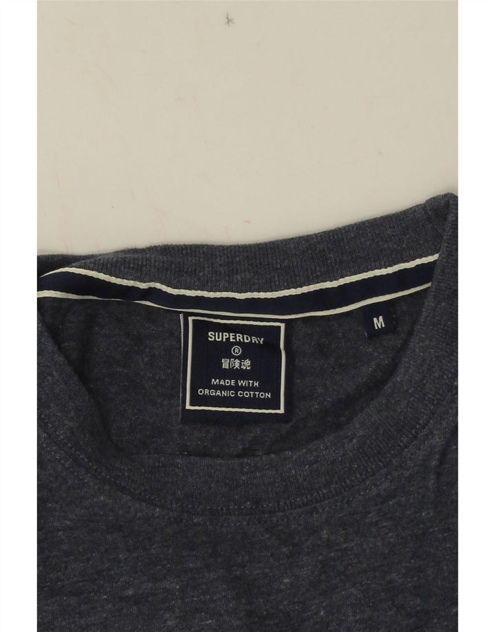 Superdry muška majica kratkih rukava srednje tamnoplavi pamuk