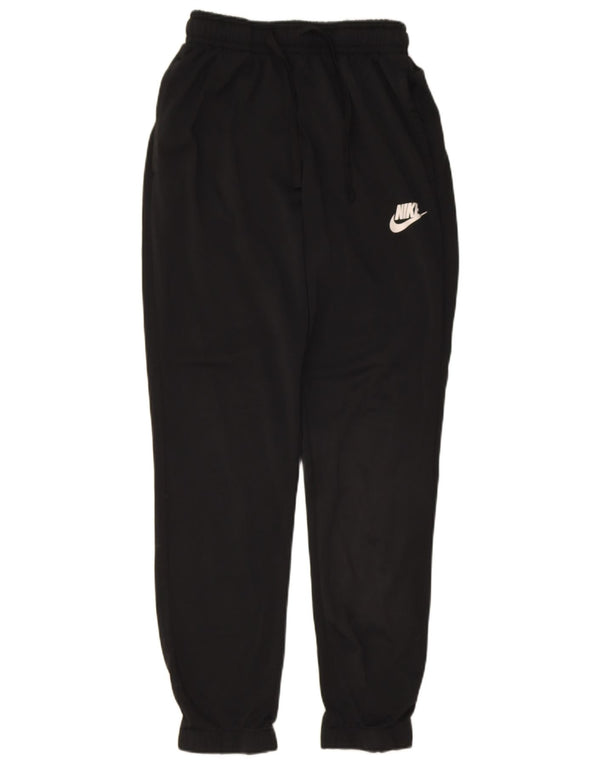 Nike muške trenirke, srednje hlače, crni poliester