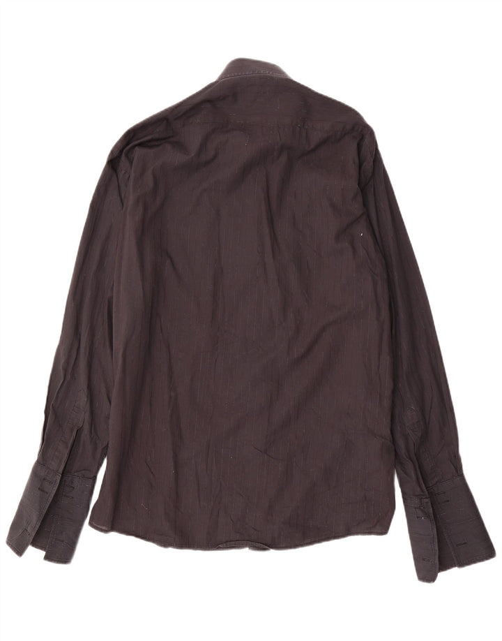 PIERRE CARDIN Muška svečana košulja veličina 16 1/2 41 velike crne pruge