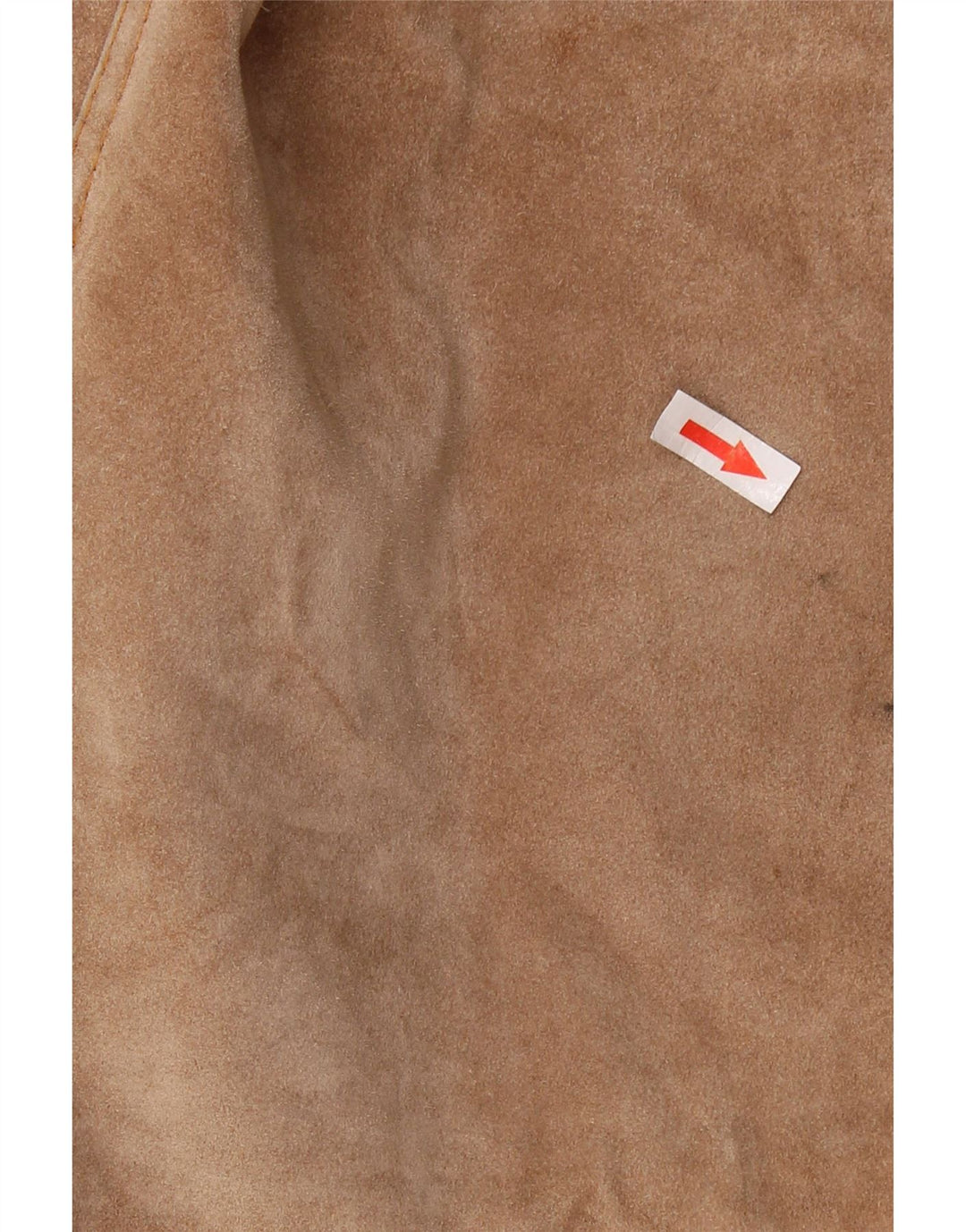 Vintage ženska jakna od brušene kože s 3 gumba UK 12 srednje smeđa