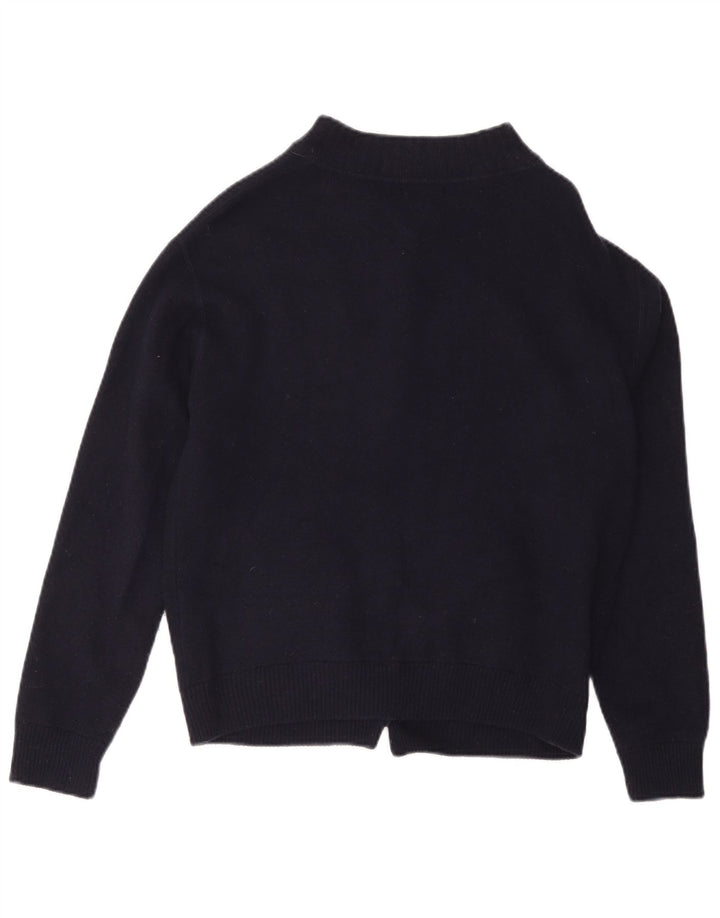 MASSIMO DUTTI Ženski otvoreni kardigan pulover UK 14 srednje tamnoplava