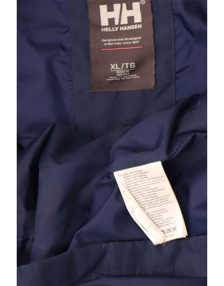 HELLY HANSEN Ženska kabanica s kapuljačom UK 18 XL tamnoplavi poliester