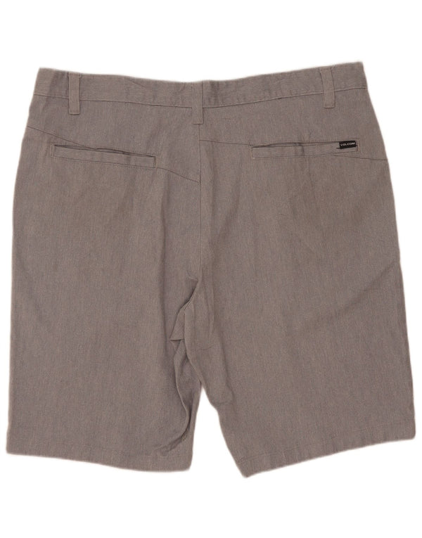 Volcom muške chino kratke hlače W38 XL sivi pamuk