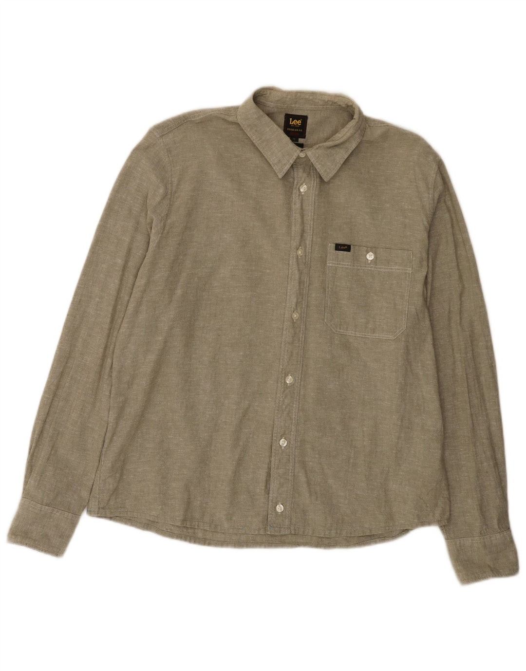 Lee muška majica standardnog kroja XL zeleni pamuk