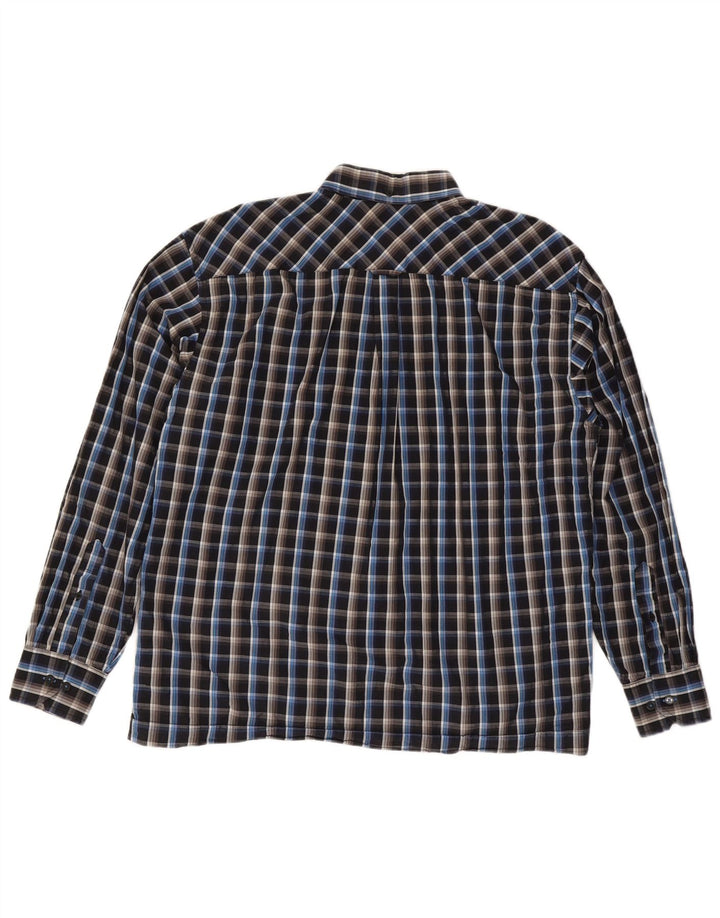 Ben Sherman muška košulja 2XL crni karirani pamuk