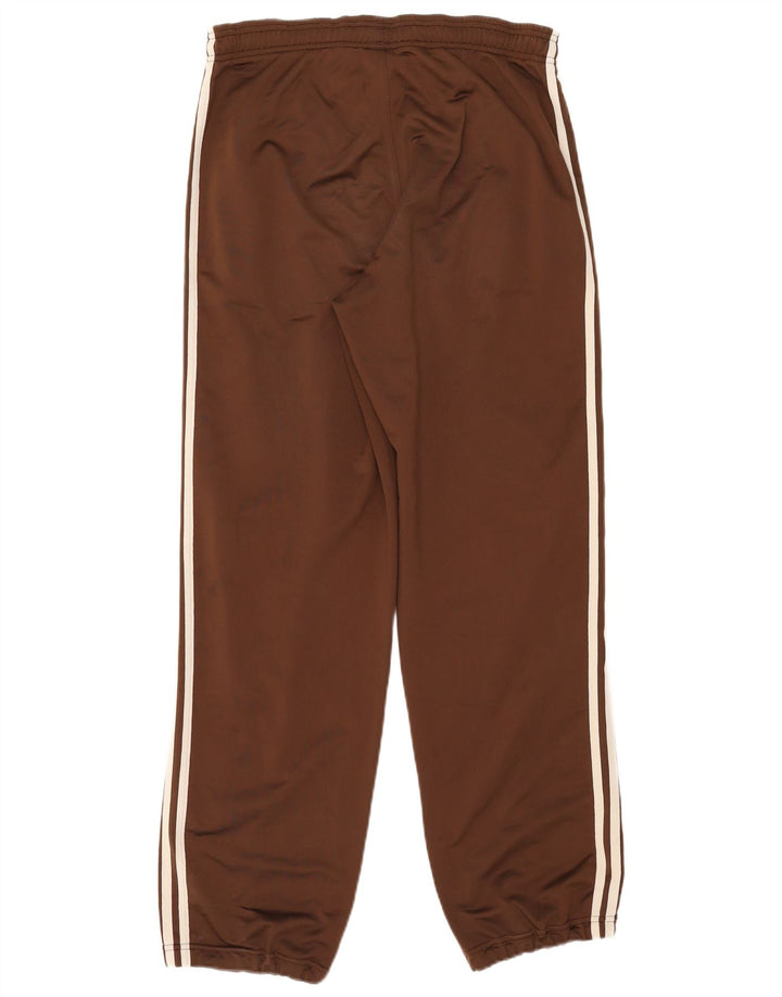 Adidas muške trenirke hlače Joggers UK 38/40 srednje smeđe poliester