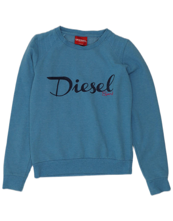 Diesel Ženska majica s grafičkim motivima UK 6 XS plavi poliester