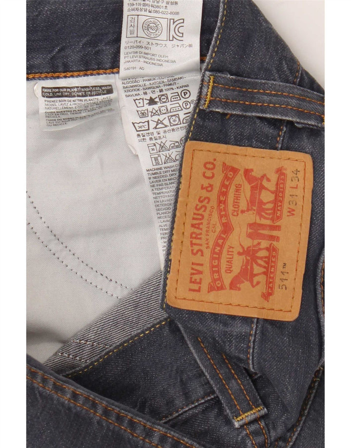 Levi's muške 511 uske traperice W31 L29 plavi pamuk