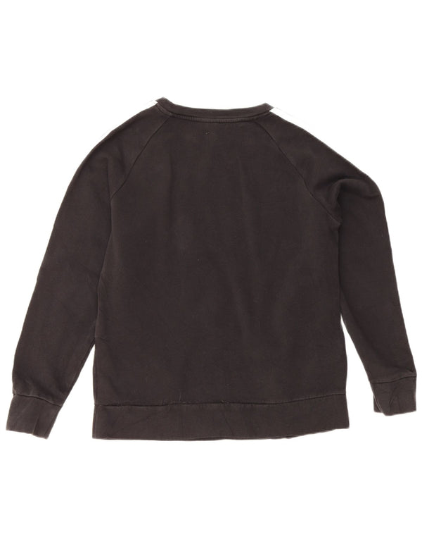 Adidas Ženska majica s kratkim rukavima UK 12/14 Srednje crni pamuk