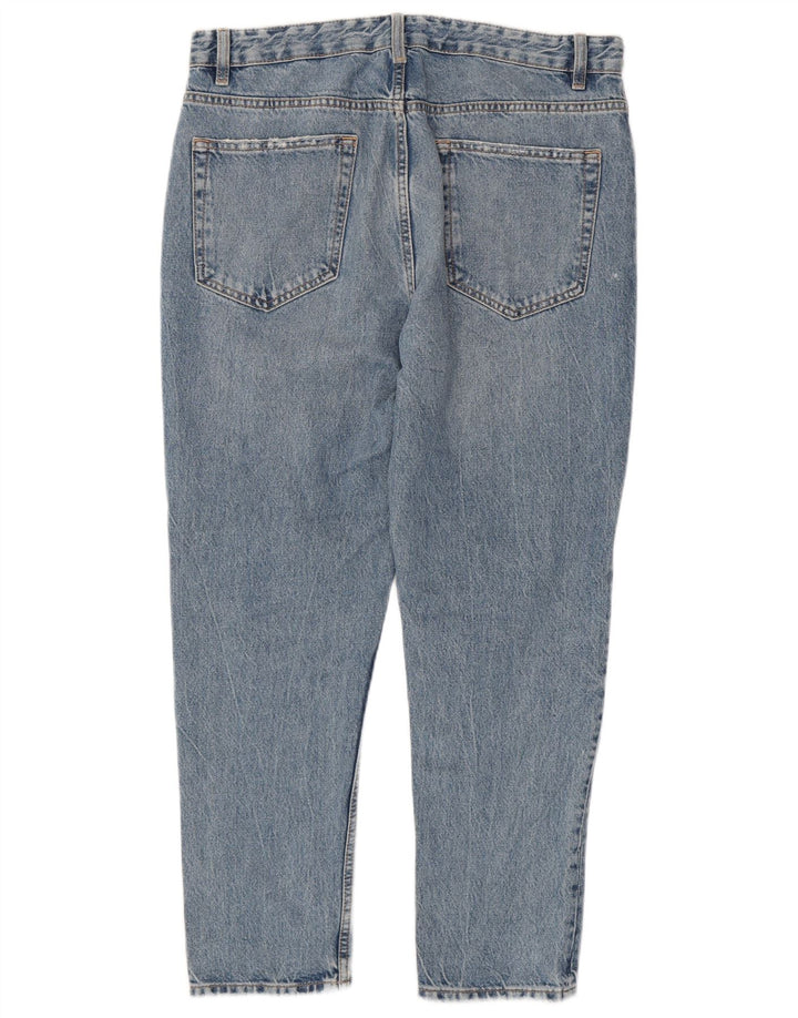 Zara muške ravne traperice EU 42 Large W32 L27 Plave