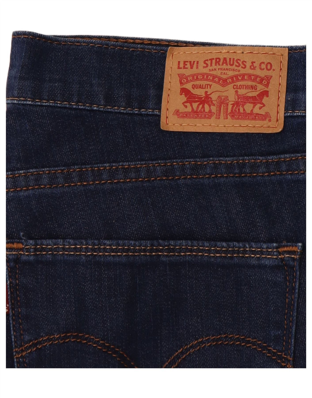 LEVI'S Ženske uske traperice W31 L31 Plave