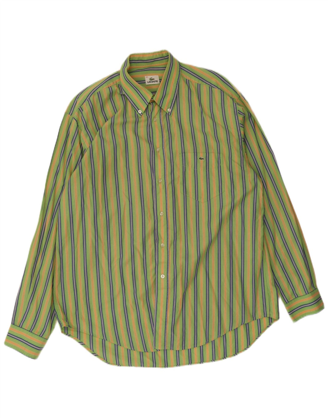 Lacoste muška košulja veličine 44 XL na zelene pruge