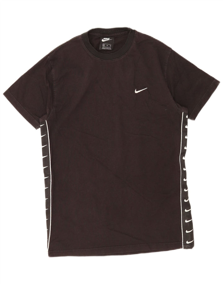 Nike Muška majica kratkih rukava srednje veličine crni pamuk