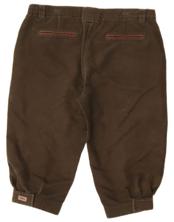 Musto ženske bermude UK 16 Large W34 kaki pamuk