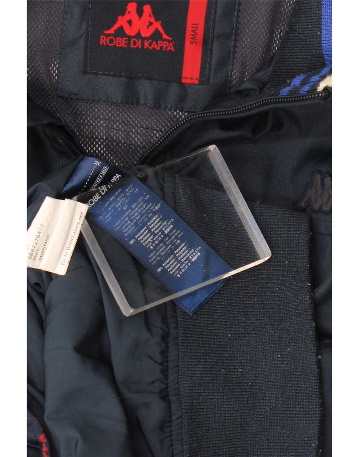 KAPPA ženska prevelika bomber jakna UK 10 Mala tamnoplava poliester