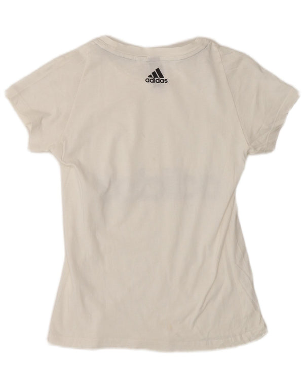 Adidas ženska majica kratkih rukava s grafičkim motivima UK 10 Small White