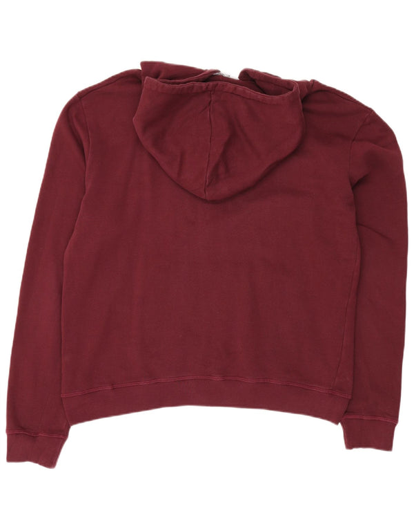 Ben Sherman muška majica s kapuljačom XL, bordo pamuk